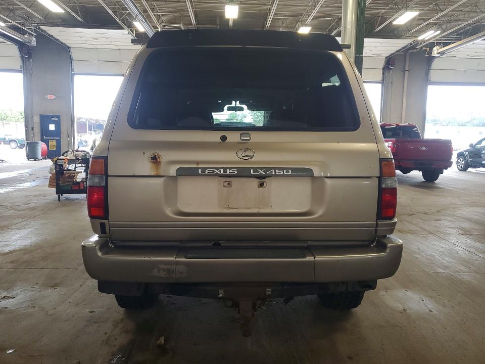 63166226 :رقم المزاد ، JT6HJ88J2V0182455 vin ، 1997 Lexus Lx مزاد بيع