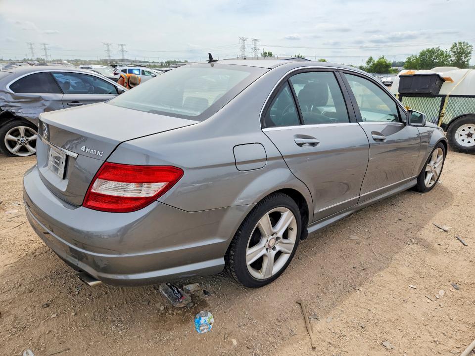 Продажа на аукционе авто 2011 Mercedes-benz C, vin: WDDGF8BB7BR133630, номер лота: 60491826