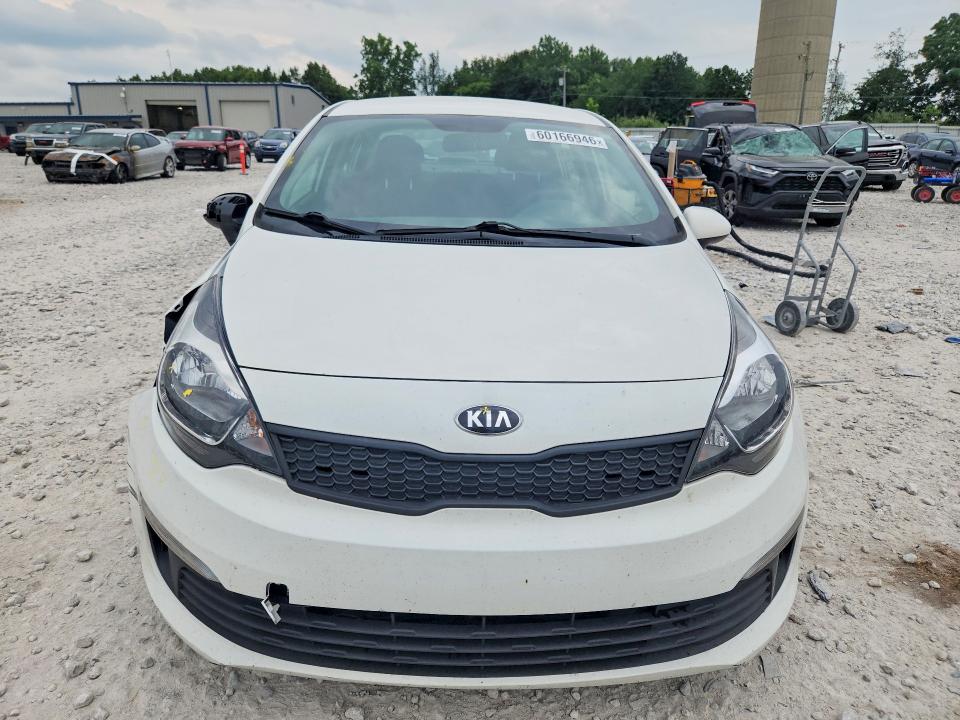 60166946 :رقم المزاد ، KNADM4A35H6086367 vin ، 2017 Kia Rio مزاد بيع