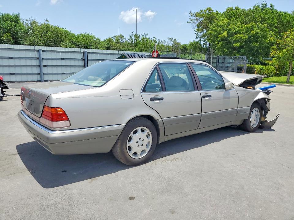 60753836 :رقم المزاد ، WDBGA43E3TA288281 vin ، 1996 Mercedes-benz S مزاد بيع