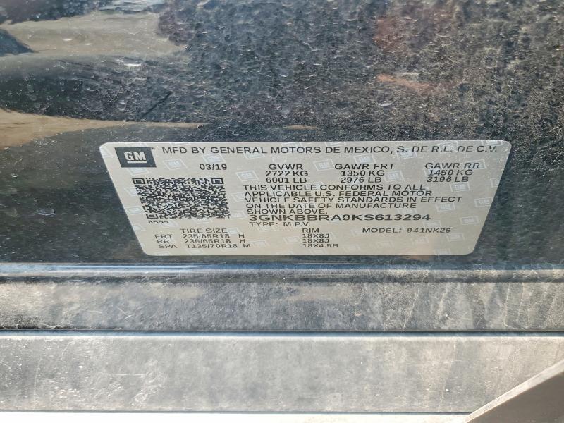 Продаж на аукціоні авто 2019 Chevrolet Blazer, vin: 3GNKBBRA9KS613294, номер лоту: 61521576