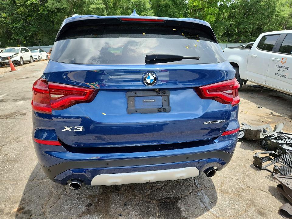 2021 Bmw X3 მანქანა იყიდება აუქციონზე, vin: 5UXTY3C0XM9E39485, აუქციონის ნომერი: 61962636