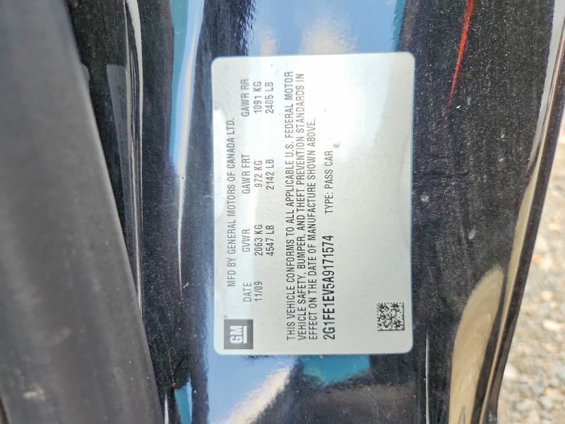 Продажа на аукционе авто 2010 Chevrolet Camaro, vin: 2G1FE1EV5A9171574, номер лота: 60457316
