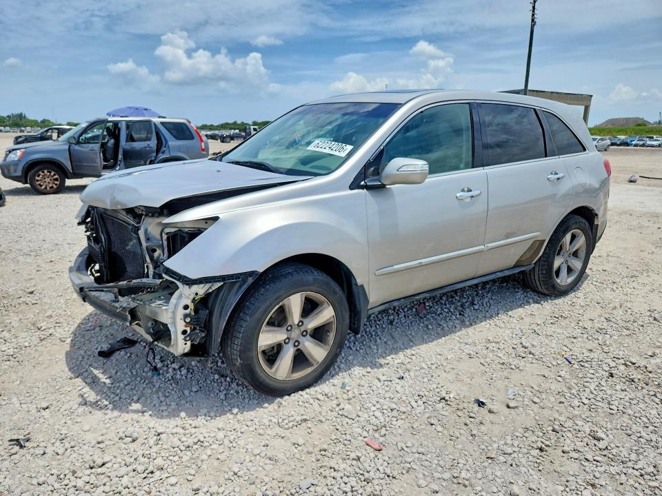 2010 Acura Mdx მანქანა იყიდება აუქციონზე, vin: 2HNYD2H27AH505419, აუქციონის ნომერი: 62224206