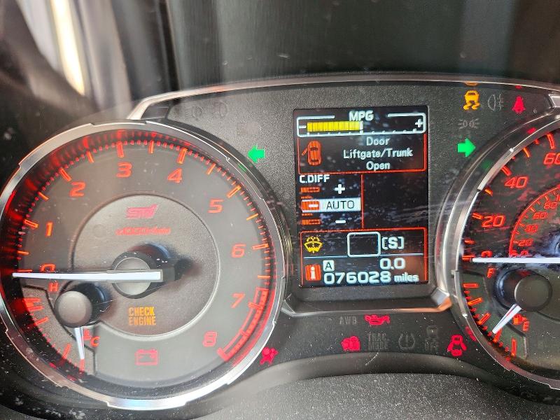 2015 Subaru Wrx მანქანა იყიდება აუქციონზე, vin: JF1VA2S65F9829754, აუქციონის ნომერი: 61430696