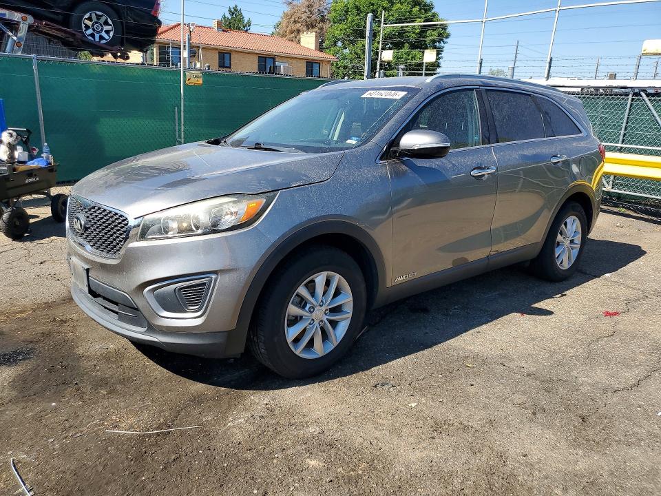 60162006 :رقم المزاد ، 5XYPGDA57GG025459 vin ، 2016 Kia Sorento مزاد بيع