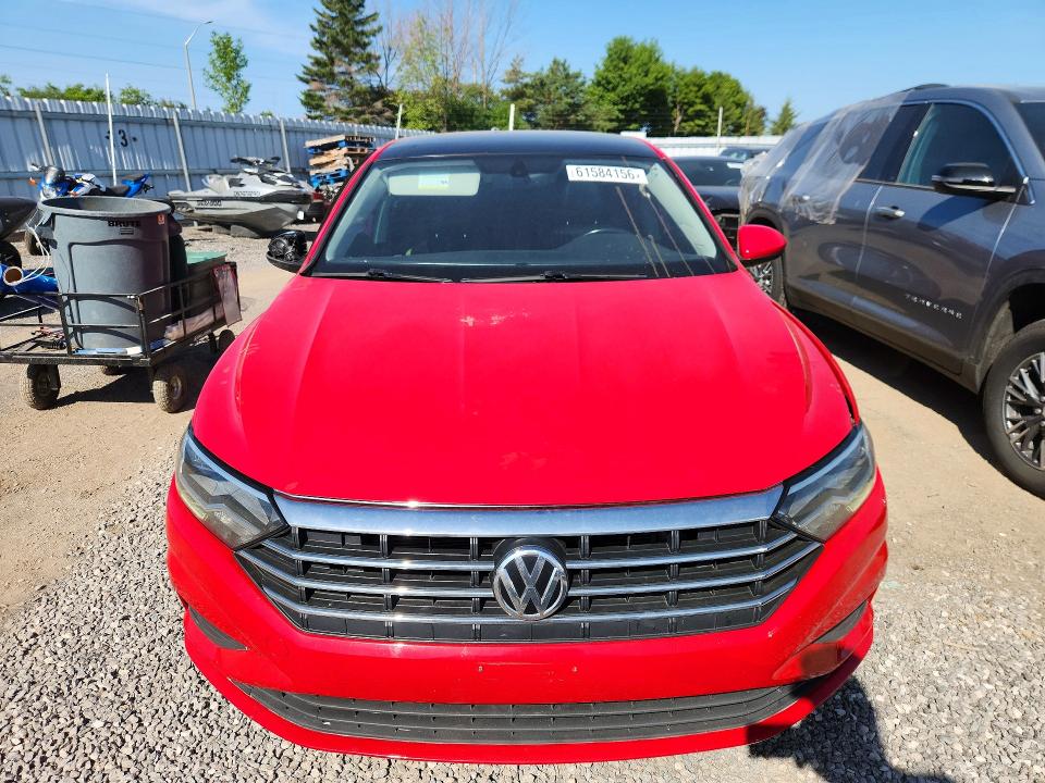 2019 Volkswagen Jetta მანქანა იყიდება აუქციონზე, vin: 3VWE57BU8KM125180, აუქციონის ნომერი: 61584156
