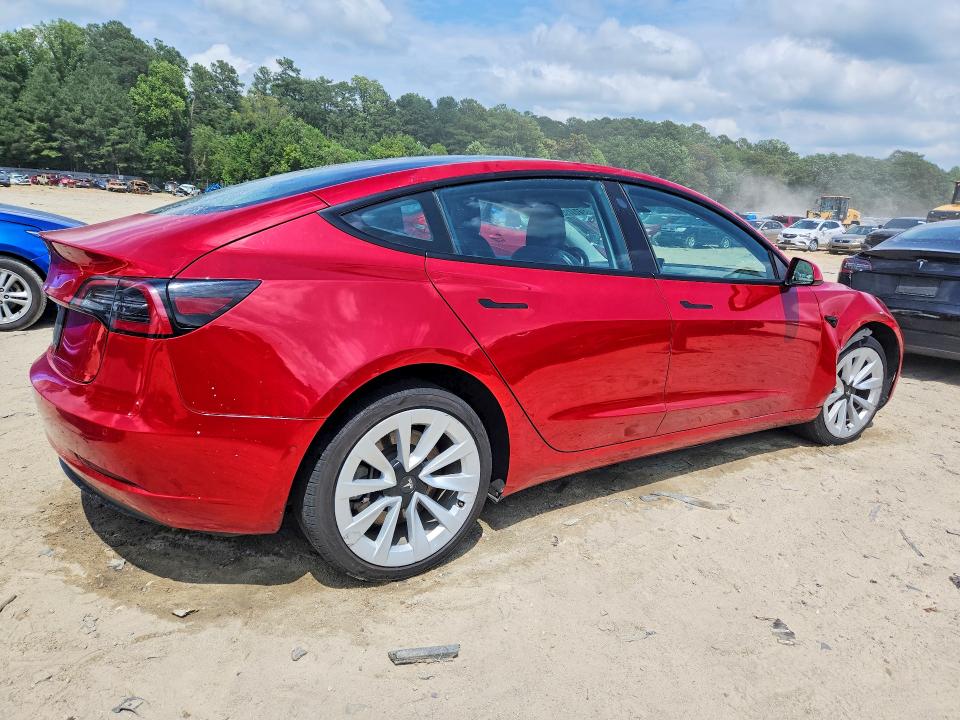Продажа на аукционе авто 2022 Tesla Model 3, vin: 5YJ3E1EA3NF191394, номер лота: 60141996