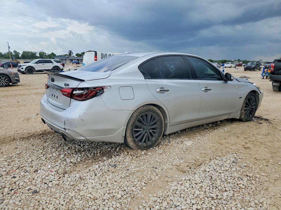 61617226 :رقم المزاد ، JN1EV7AP2JM353834 vin ، 2018 Infiniti Q50 مزاد بيع