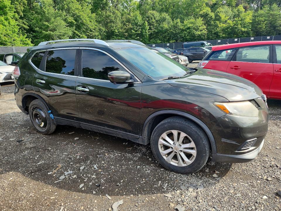 Продаж на аукціоні авто 2016 Nissan Rogue, vin: KNMAT2MV8GP643257, номер лоту: 60501476