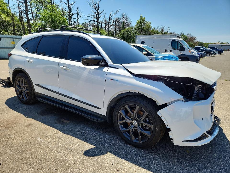 85448155 :رقم المزاد ، 5J8YE1H06NL011381 vin ، 2022 Acura Mdx مزاد بيع