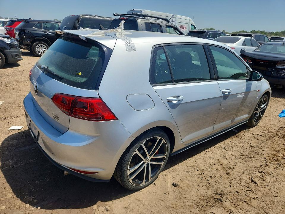 2017 Volkswagen Gti მანქანა იყიდება აუქციონზე, vin: 3VW447AU1HM007349, აუქციონის ნომერი: 57822456