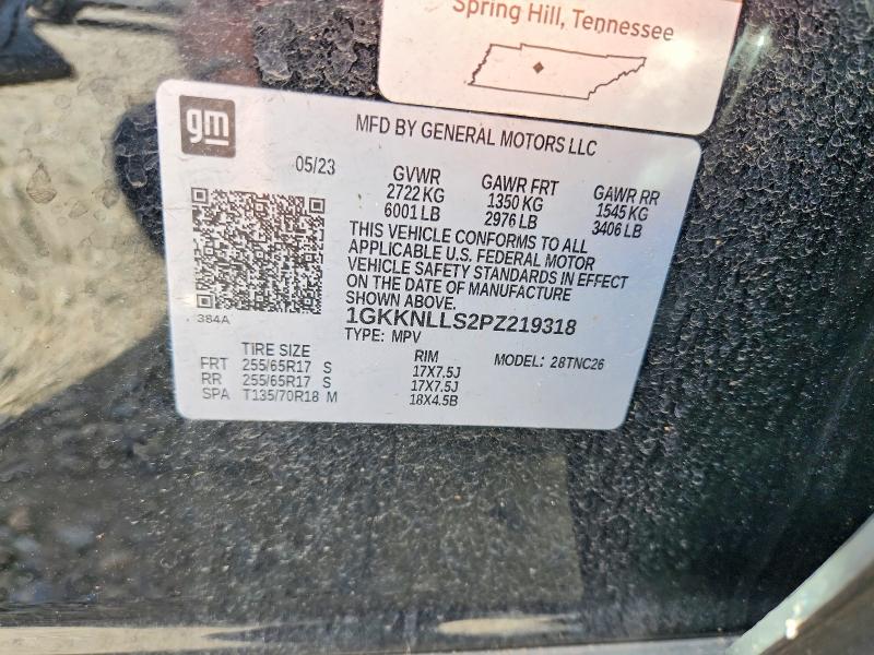 Aukcja sprzedaży 2023 Gmc Acadia, vin: 1GKKNLLS2PZ219318, numer aukcji: 61710676
