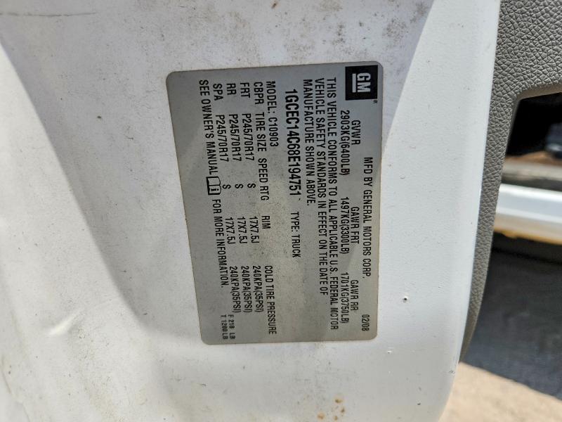 2007 Chevrolet Silverado მანქანა იყიდება აუქციონზე, vin: 1GBJC34KX7E536903, აუქციონის ნომერი: 62510076
