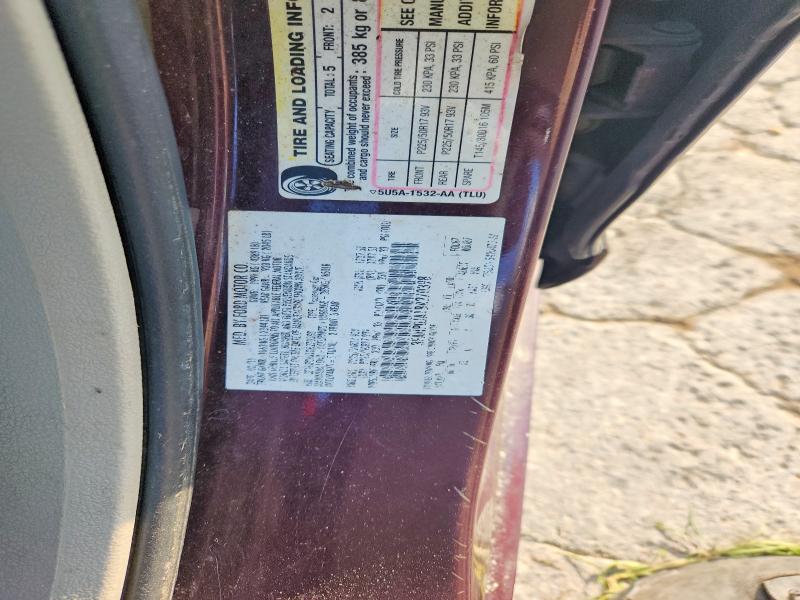 60195406 :رقم المزاد ، 3FAHP0JA1BR270398 vin ، 2011 Ford Fusion مزاد بيع