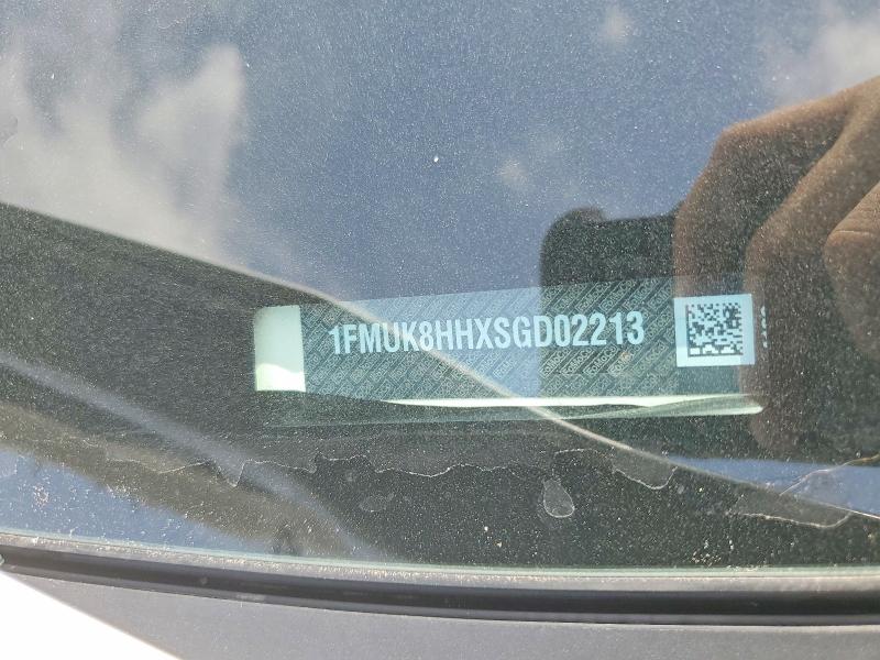 Aukcja sprzedaży 2025 Ford Explorer, vin: 1FMUK8HHXSGD02213, numer aukcji: 61941226