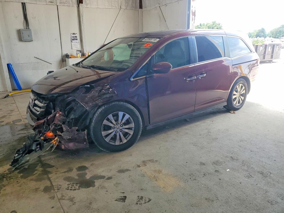 62095116 :رقم المزاد ، 5FNRL5H62GB136095 vin ، 2016 Honda Odyssey مزاد بيع