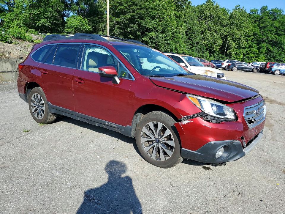 2016 Subaru Outback მანქანა იყიდება აუქციონზე, vin: 4S4BSANC7G3257172, აუქციონის ნომერი: 59283486