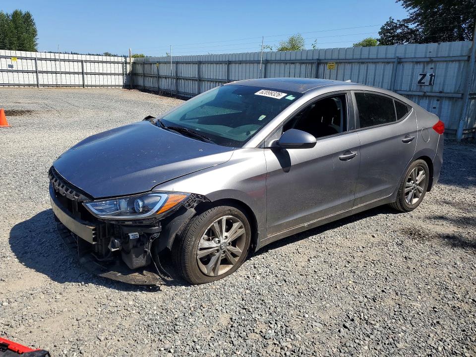Продажа на аукционе авто 2018 Hyundai Elantra, vin: 5NPD84LF6JH317917, номер лота: 62099326