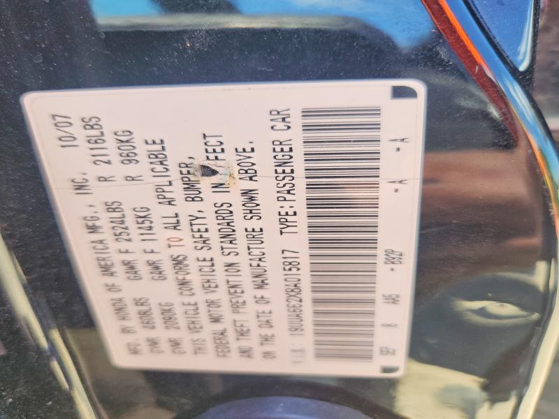 60876686 :رقم المزاد ، 19UUA662X8A015817 vin ، 2008 Acura Tl مزاد بيع