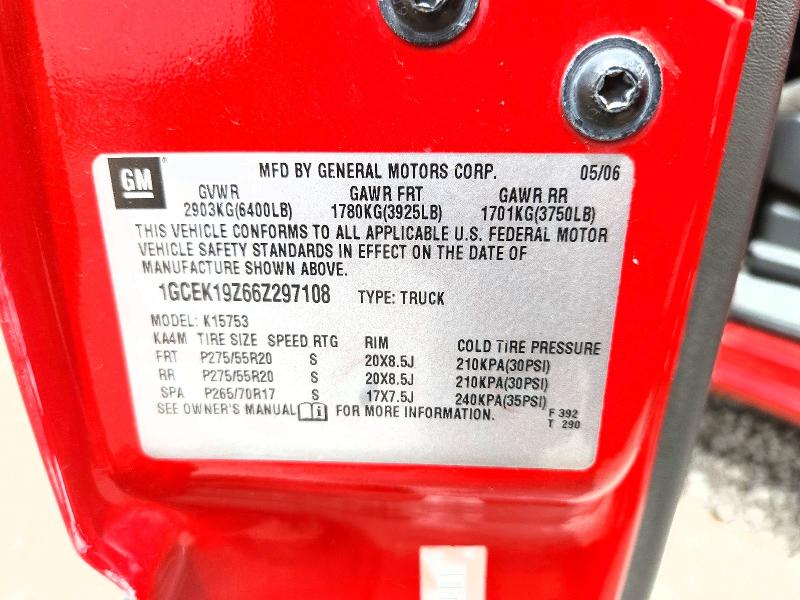 Aukcja sprzedaży 2006 Chevrolet Silverado, vin: 1GCEK19Z66Z297108, numer aukcji: 59611866