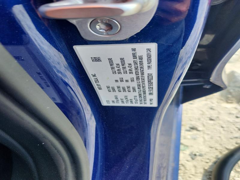 2023 Tesla Model 3 მანქანა იყიდება აუქციონზე, vin: 5YJ3E1EA5PF622241, აუქციონის ნომერი: 60248326