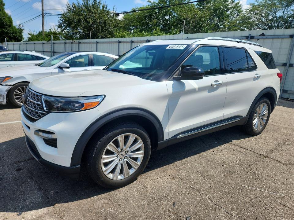 62946456 :رقم المزاد ، 1FM5K8FW5MNA08349 vin ، 2021 Ford Explorer مزاد بيع