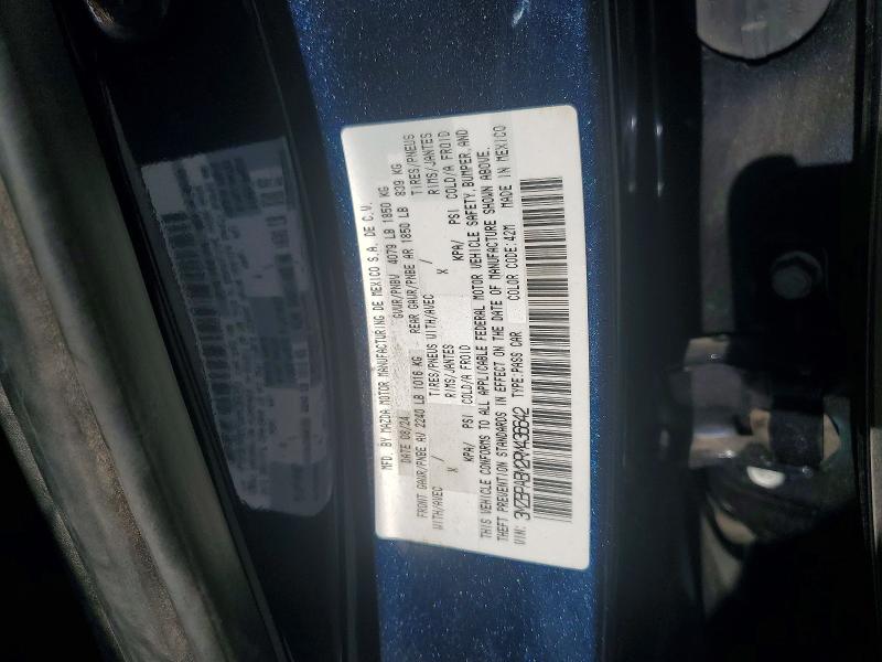 58932856 :رقم المزاد ، 3MZBPABM2RM436642 vin ، 2024 Mazda 3 مزاد بيع