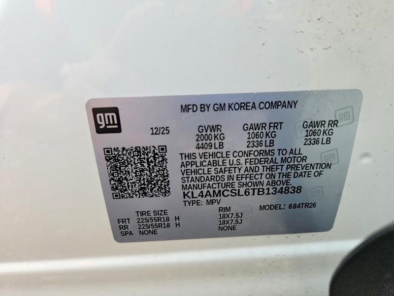 Продаж на аукціоні авто 2026 Buick Encore Gx, vin: KL4AMCSL6TB134838, номер лоту: 62161756