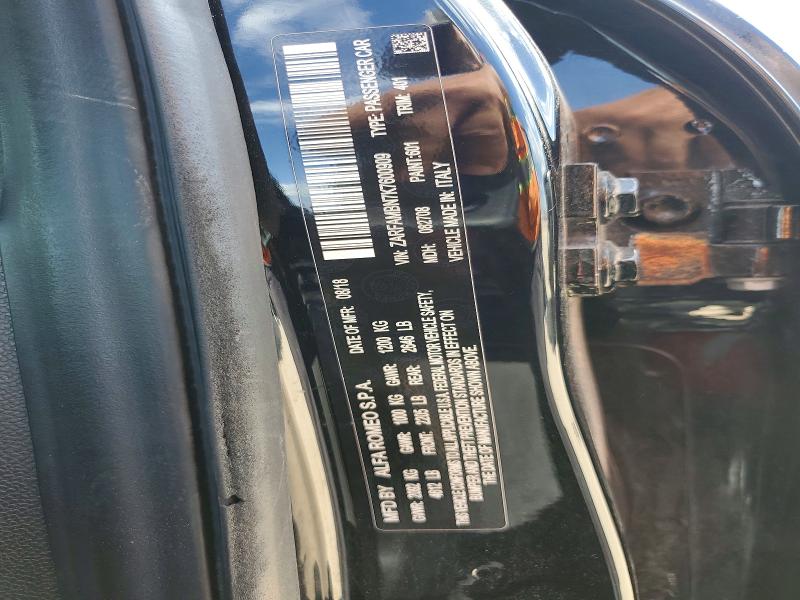 Aukcja sprzedaży 2019 Alfa Romeo Giulia, vin: ZARFAMBN7K7600909, numer aukcji: 60127156