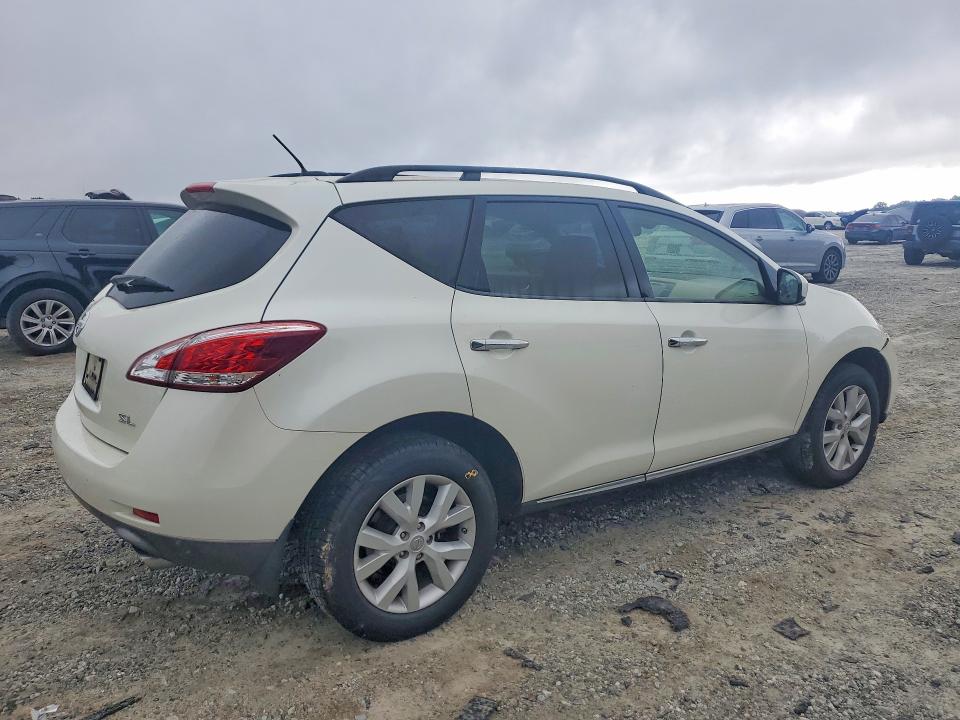 2012 Nissan Murano მანქანა იყიდება აუქციონზე, vin: JN8AZ1MU5CW118595, აუქციონის ნომერი: 61237586