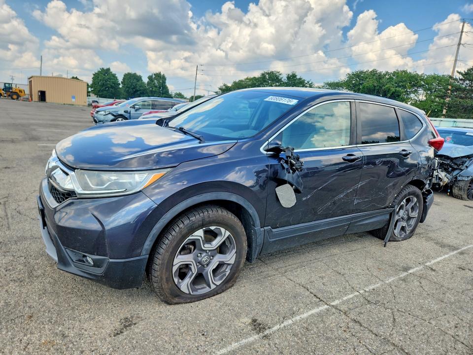 2018 Honda Cr-v მანქანა იყიდება აუქციონზე, vin: 7FARW2H53JE038976, აუქციონის ნომერი: 60806176