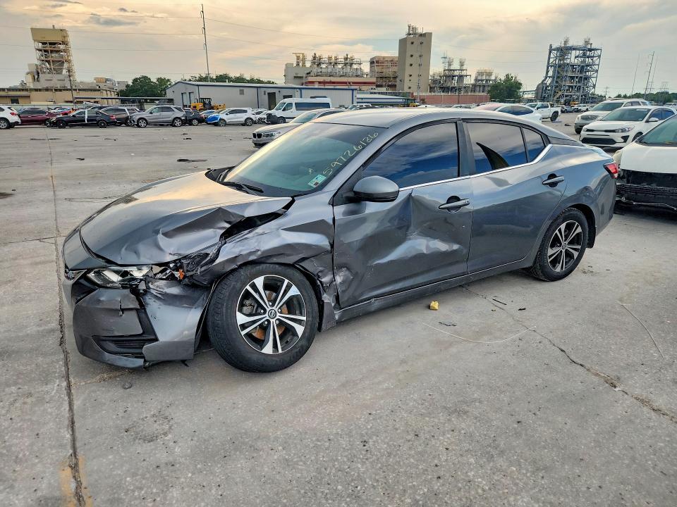 59726136 :رقم المزاد ، 3N1AB8CV0LY233927 vin ، 2020 Nissan Sentra مزاد بيع
