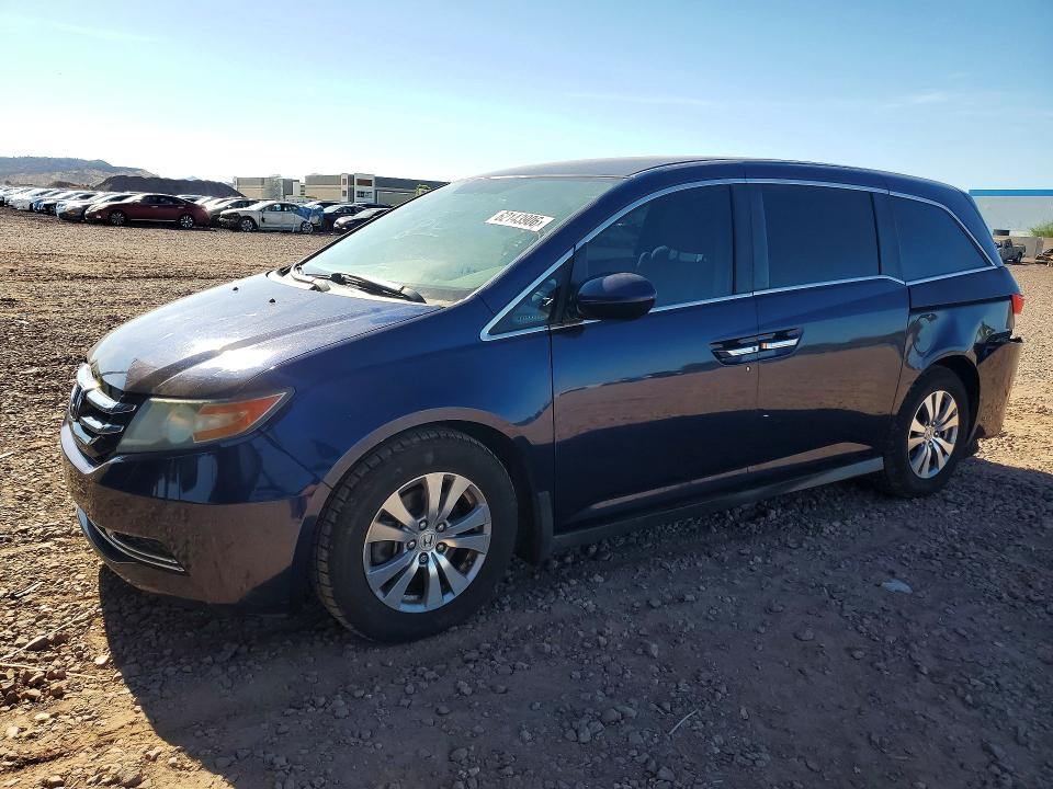 62143906 :رقم المزاد ، 5FNRL5H35HB016525 vin ، 2017 Honda Odyssey مزاد بيع