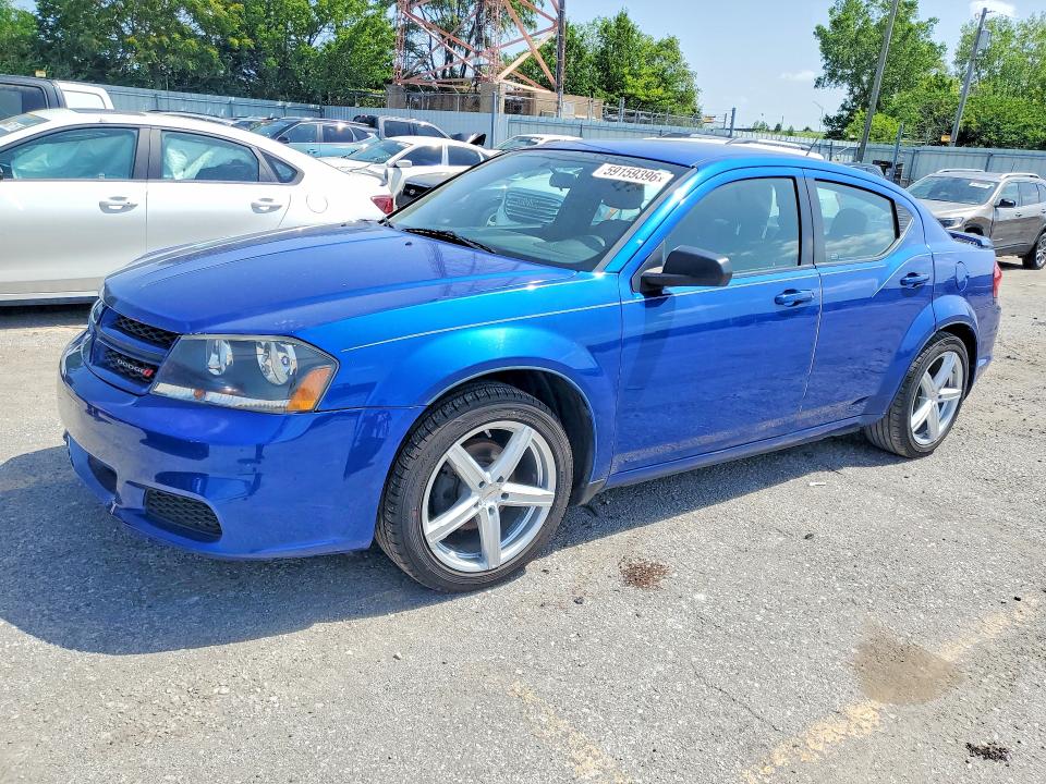 Aukcja sprzedaży 2014 Dodge Avenger, vin: 1C3CDZAG4EN161435, numer aukcji: 59159396