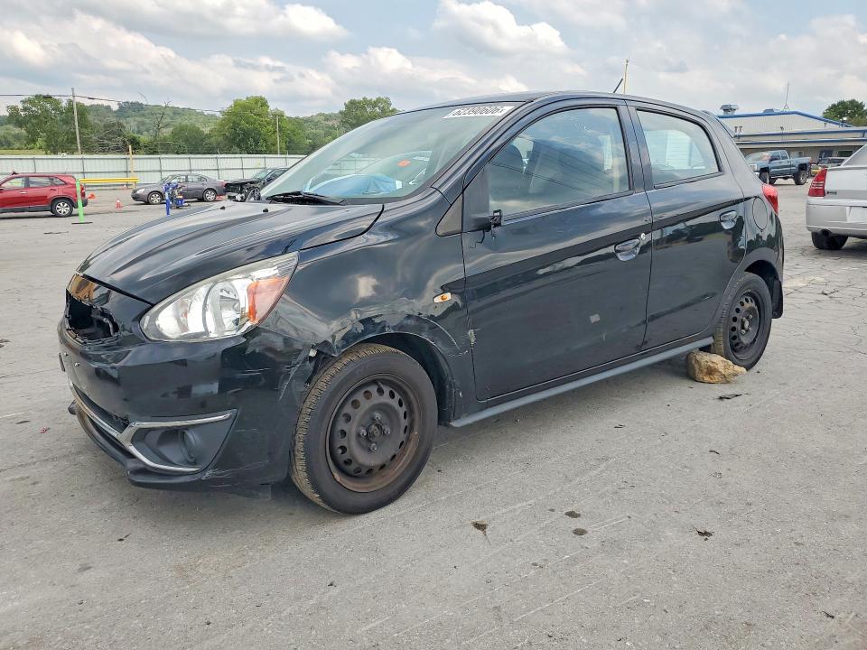 2019 Mitsubishi Mirage მანქანა იყიდება აუქციონზე, vin: ML32A3HJ4KH009487, აუქციონის ნომერი: 62390606