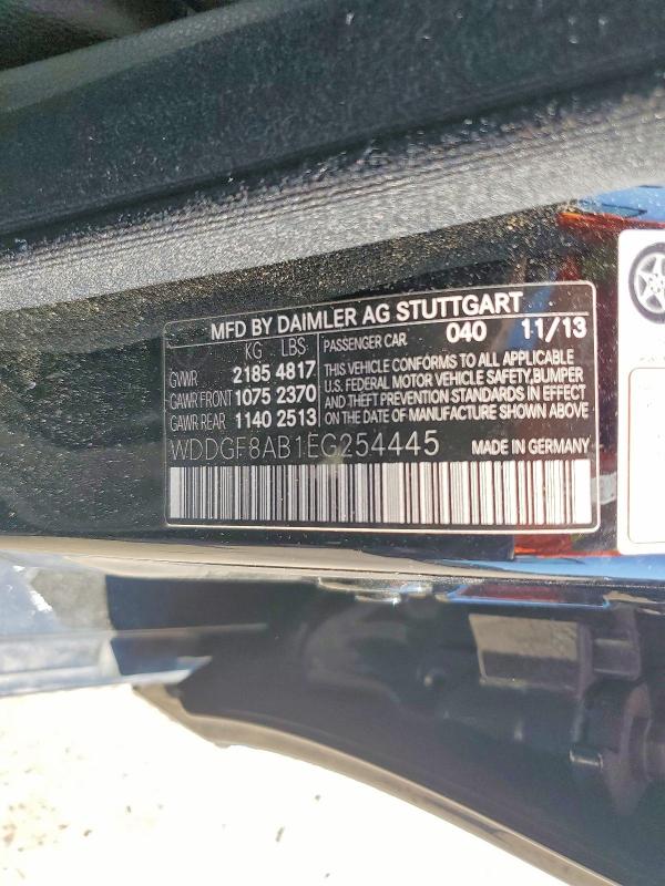 85629515 :رقم المزاد ، WDDGF8AB1EG254445 vin ، 2014 Mercedes-benz C مزاد بيع