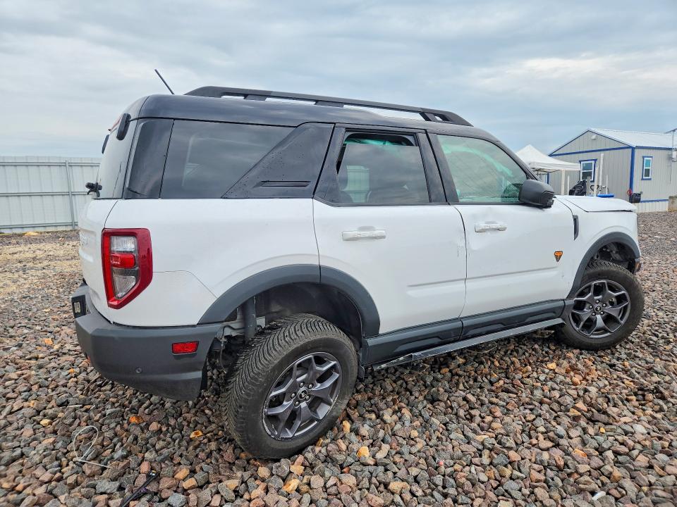 62588046 :رقم المزاد ، 3FMCR9D97PRD25301 vin ، 2023 Ford Bronco Sport مزاد بيع