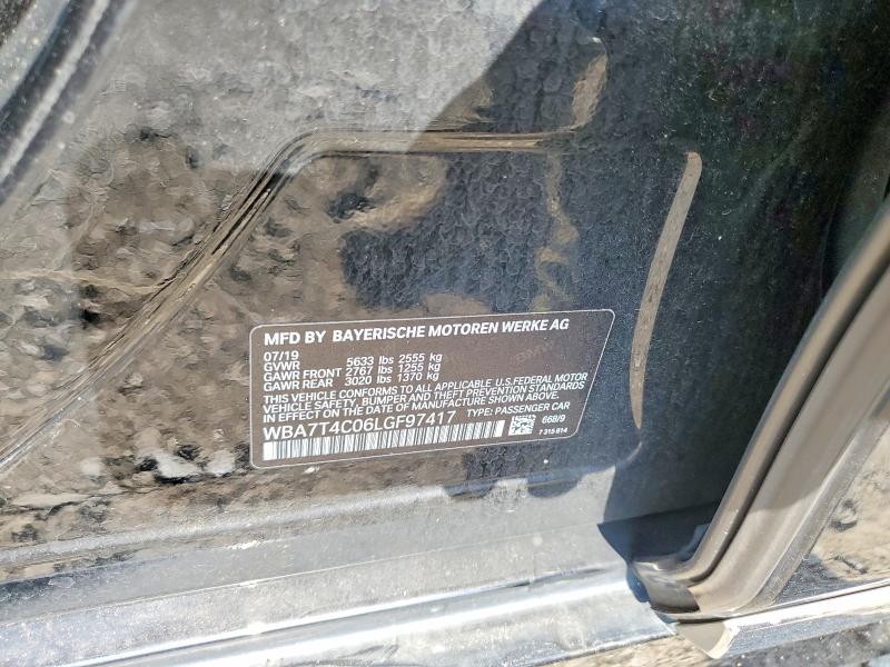 Продаж на аукціоні авто 2020 Bmw 740, vin: WBA7T4C06LGF97417, номер лоту: 62495306