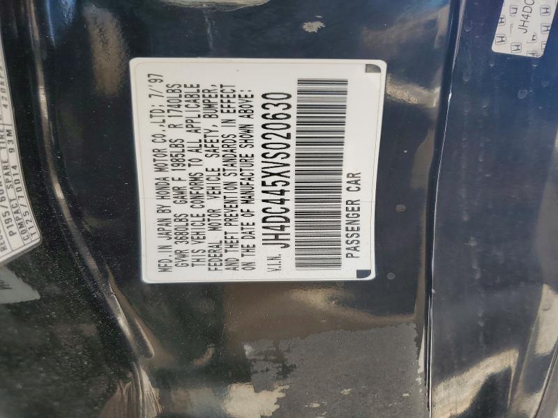 63039816 :رقم المزاد ، JH4DC445XVS020630 vin ، 1997 Acura Integra مزاد بيع