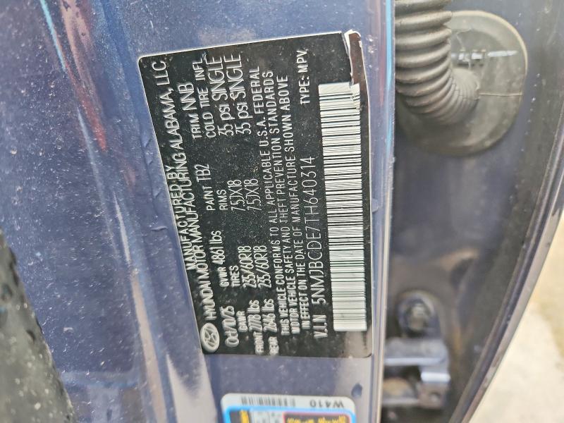 Продаж на аукціоні авто 2026 Hyundai Tucson, vin: 5NMJBCDE7TH640314, номер лоту: 60875956