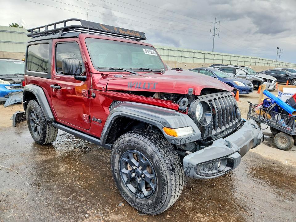Продажа на аукционе авто 2021 Jeep Wrangler, vin: 1C4GJXAG1MW803788, номер лота: 61519636