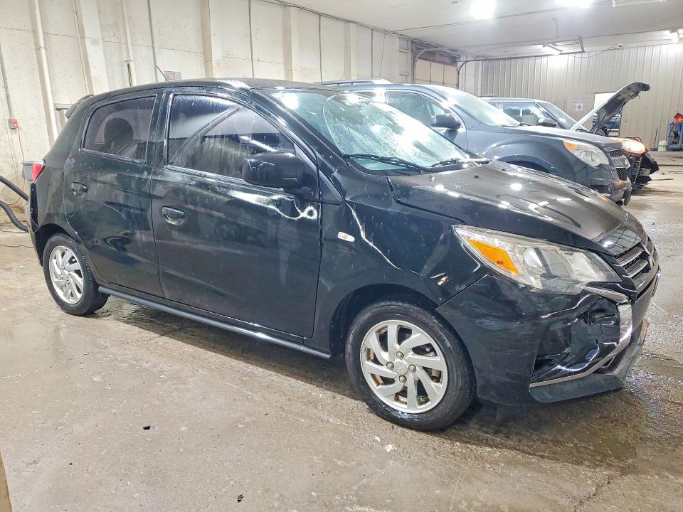 2021 Mitsubishi Mirage მანქანა იყიდება აუქციონზე, vin: ML32AUHJ5MH008499, აუქციონის ნომერი: 61312706