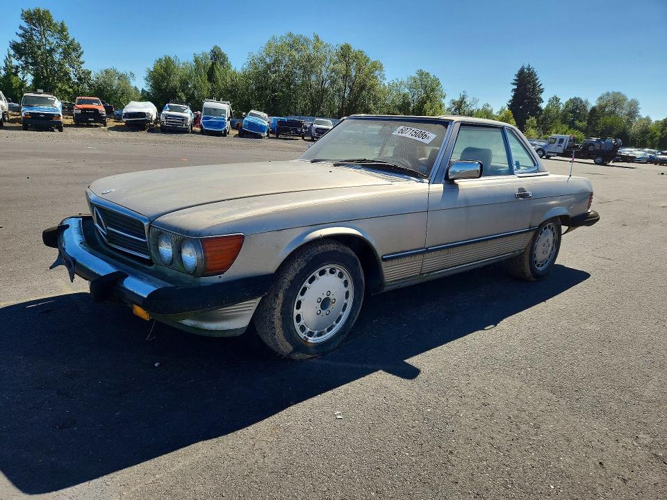 Aukcja sprzedaży 1988 Mercedes-benz 560, vin: WDBBA48D9JA088576, numer aukcji: 60715086