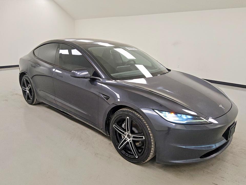 Aukcja sprzedaży 2024 Tesla Model 3, vin: 5YJ3E1EB4RF743791, numer aukcji: 55306946