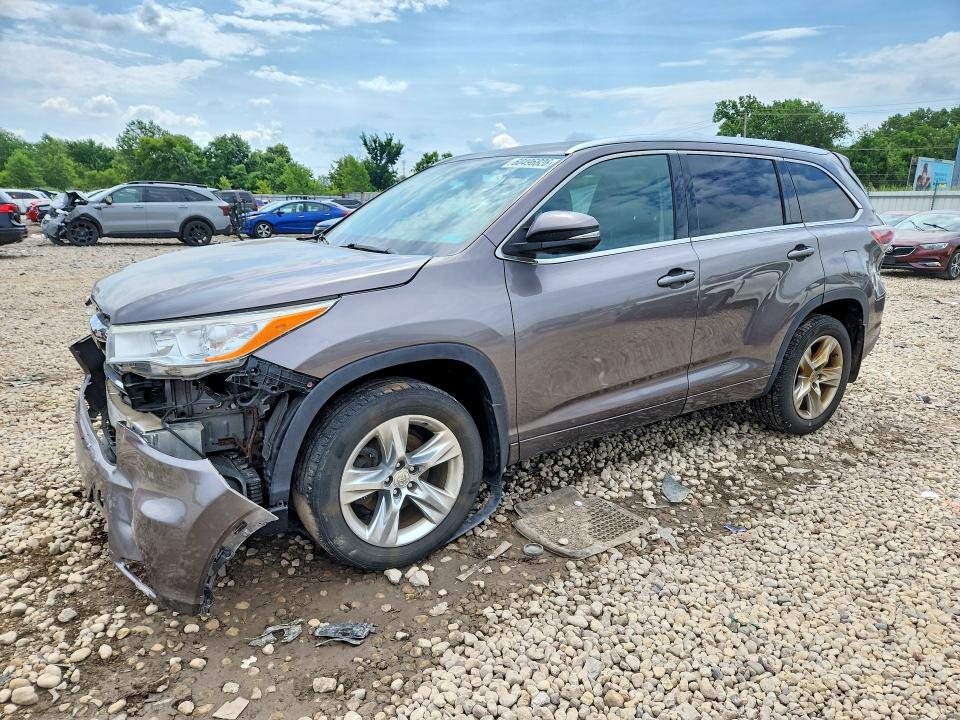 Auction sale of the 2014 Toyota Highlander, vin: 5TDDKRFH9ES007322, lot number: 60496826