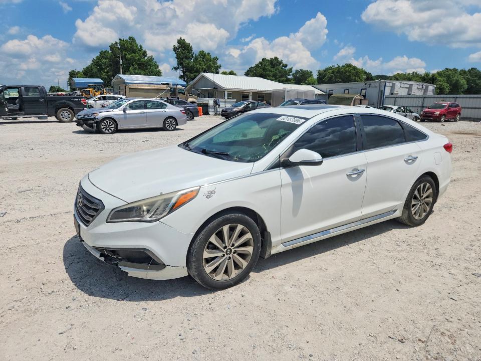 60187096 :رقم المزاد ، 5NPE34AFXHH593209 vin ، 2017 Hyundai Sonata مزاد بيع