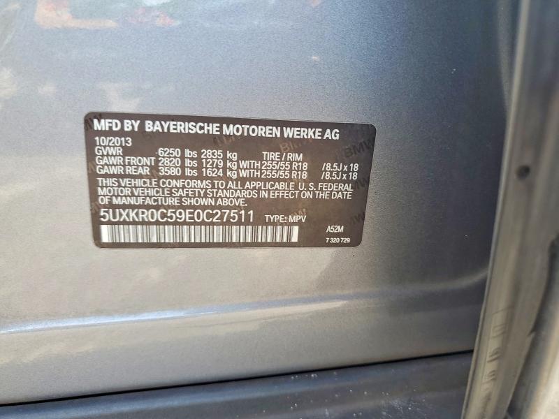 Продажа на аукционе авто 2014 Bmw X5, vin: 5UXKR0C59E0C27511, номер лота: 60972906
