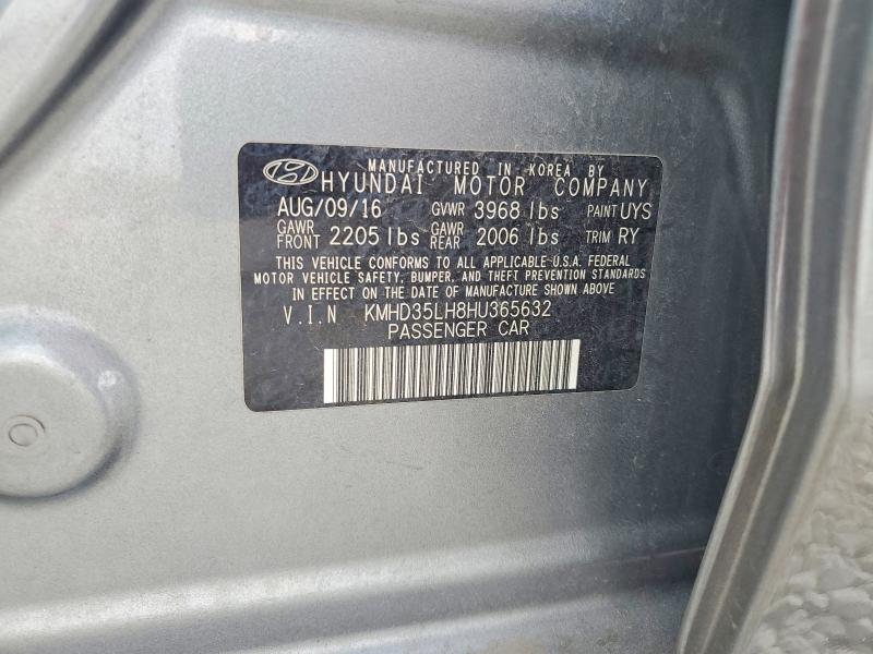 Продаж на аукціоні авто 2017 Hyundai Elantra Gt, vin: KMHD35LH8HU365632, номер лоту: 60577596
