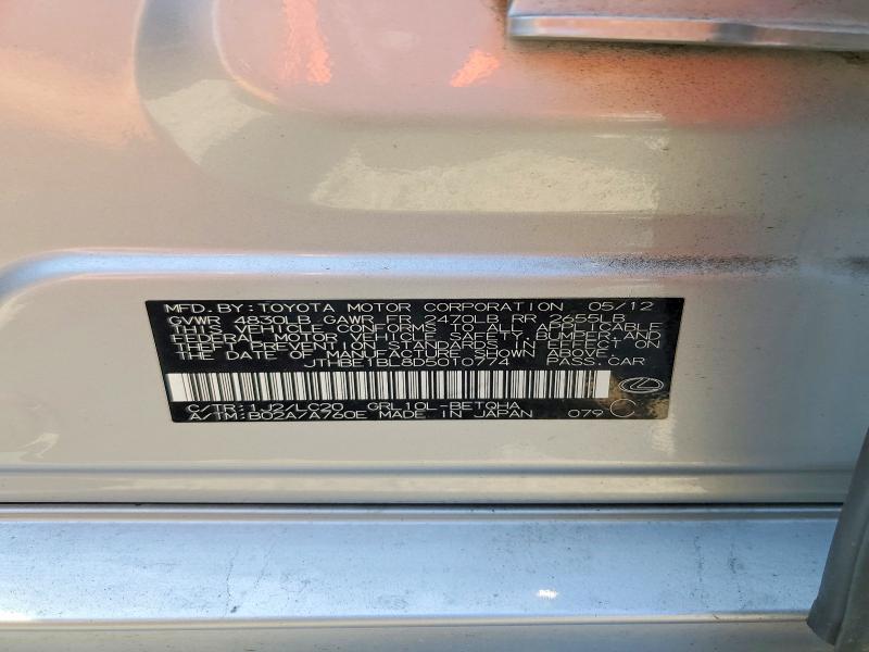 Продажа на аукционе авто 2013 Lexus Gs, vin: JTHBE1BL8D5010774, номер лота: 61008346